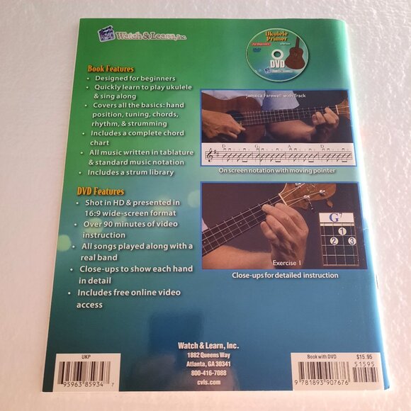 Ukulele Primer Book & DVD - Picture 2 of 7